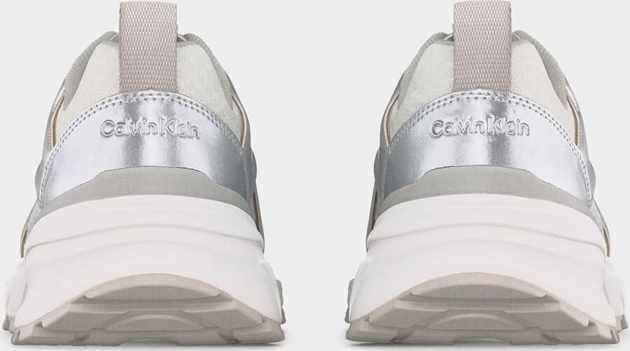 Calvin Klein Sneakers laag 'Hike Runner Metallic' zilver wit - Foto 5