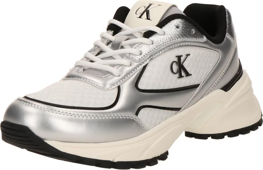Calvin Klein Jeans Sneaker met contrasterende afwerking model 'HIKE RUNNER' - Foto 6