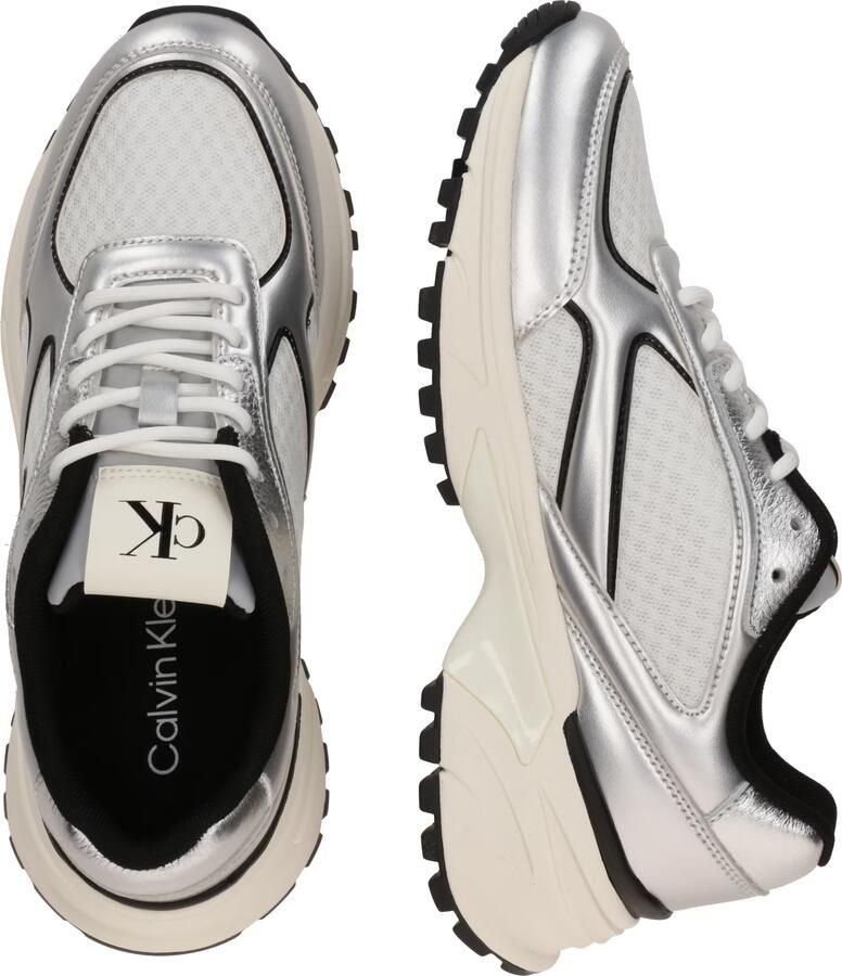 Calvin Klein Jeans Sneaker met contrasterende afwerking model 'HIKE RUNNER' - Foto 7