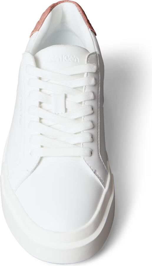 Calvin Klein Sneakers laag kastanjebruin wit - Foto 6