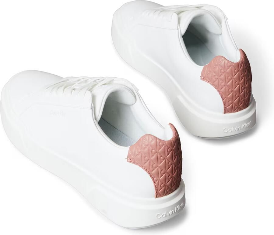 Calvin Klein Sneakers laag kastanjebruin wit - Foto 5