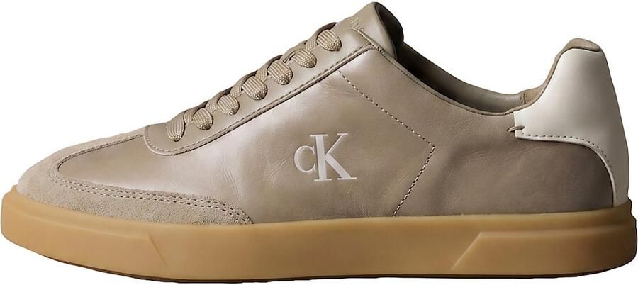 Calvin Klein Sneakers laag lichtbruin wit - Foto 5