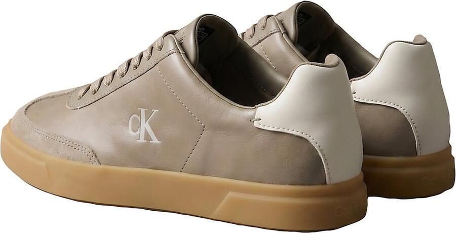 Calvin Klein Sneakers laag lichtbruin wit - Foto 3