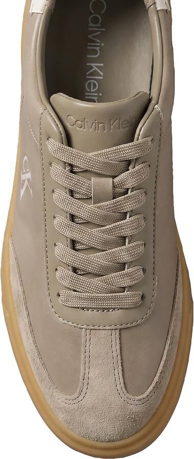 Calvin Klein Sneakers laag lichtbruin wit - Foto 6
