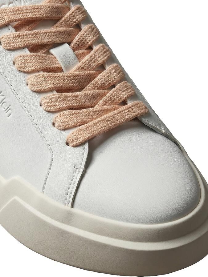 Calvin Klein Sneakers laag lichtoranje wit - Foto 3