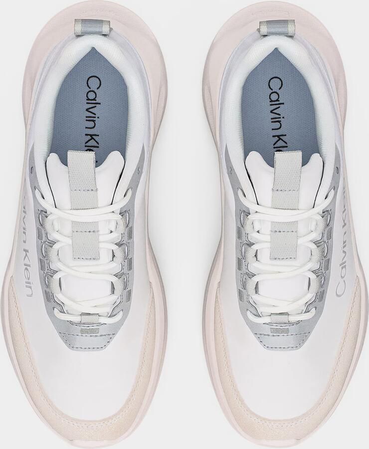 Calvin Klein Sneakers laag 'Lightweight Runner' zilver wit wolwit - Foto 2