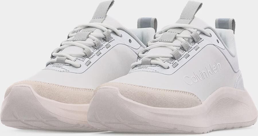 Calvin Klein Sneakers laag 'Lightweight Runner' zilver wit wolwit - Foto 5