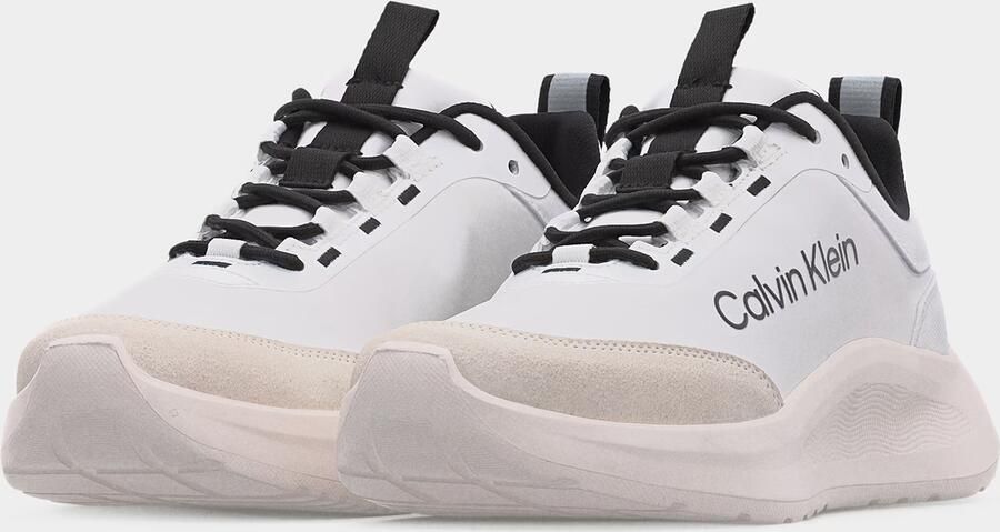 Calvin Klein Sneakers laag 'Lightweight Runner' zwart wit wolwit - Foto 6