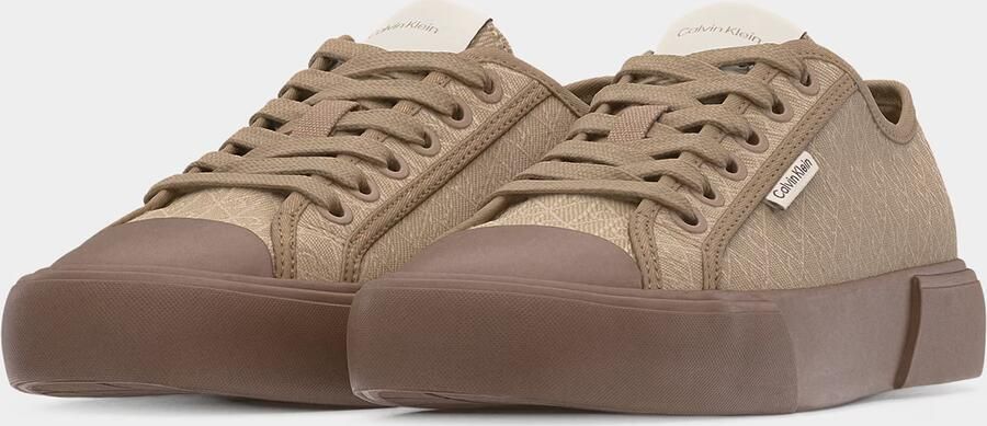 Calvin Klein Jeans Lage Sneakers VULC LOW LACEUP AOP CANVAS - Foto 6