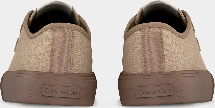 Calvin Klein Jeans Lage Sneakers VULC LOW LACEUP AOP CANVAS - Foto 5