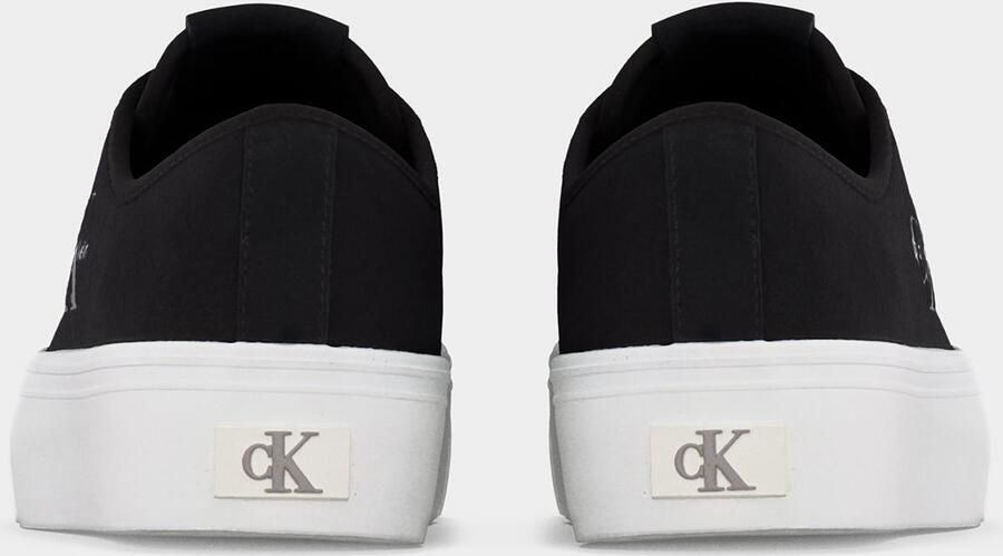 Calvin Klein Sneakers laag 'Mix Vulcanised Flatform' grijs zwart wit - Foto 3