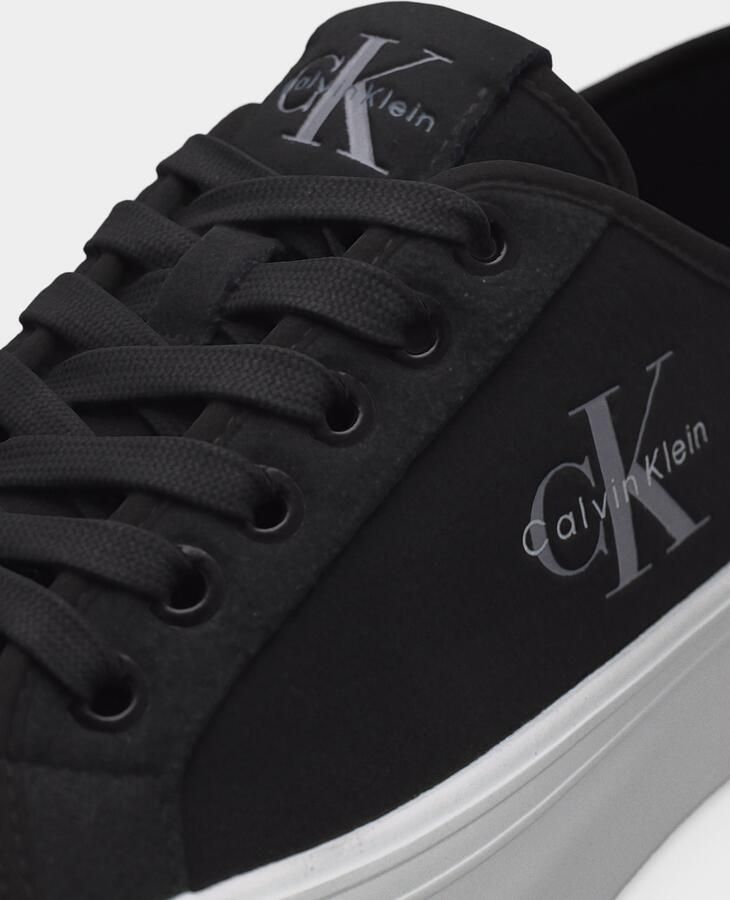 Calvin Klein Sneakers laag 'Mix Vulcanised Flatform' grijs zwart wit - Foto 2