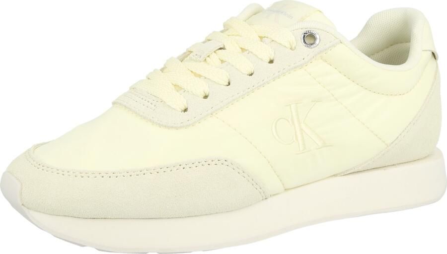 Calvin Klein Sneakers laag natuurwit