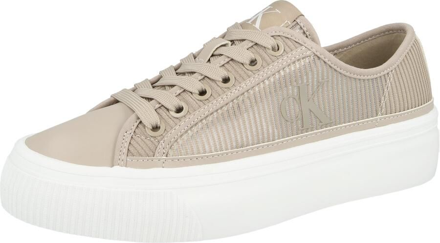 Calvin Klein Sneakers laag nude