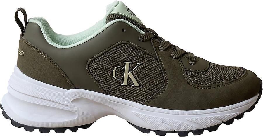 Calvin Klein Sneakers laag olijfgroen - Foto 6
