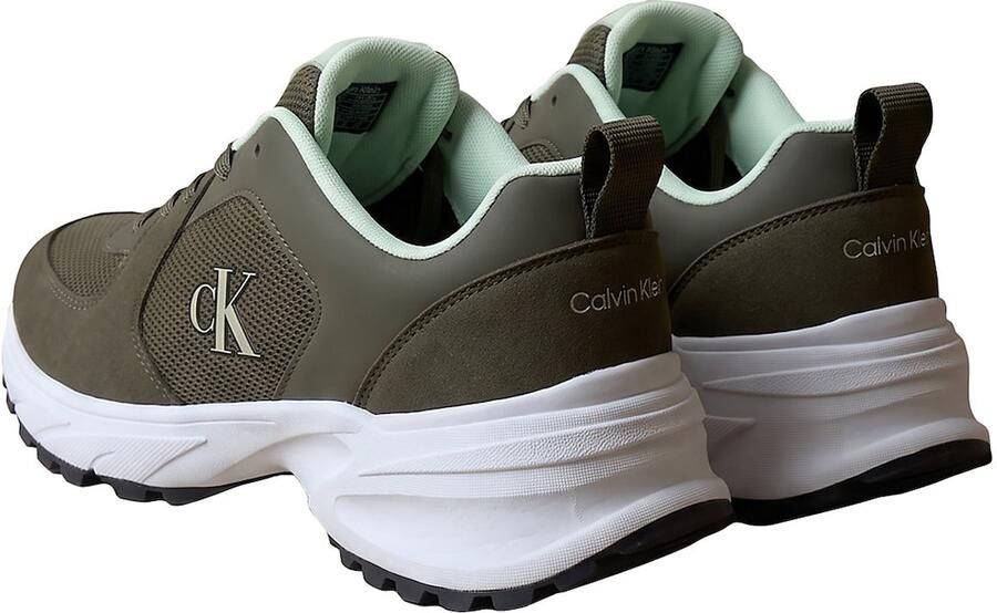 Calvin Klein Sneakers laag olijfgroen - Foto 4