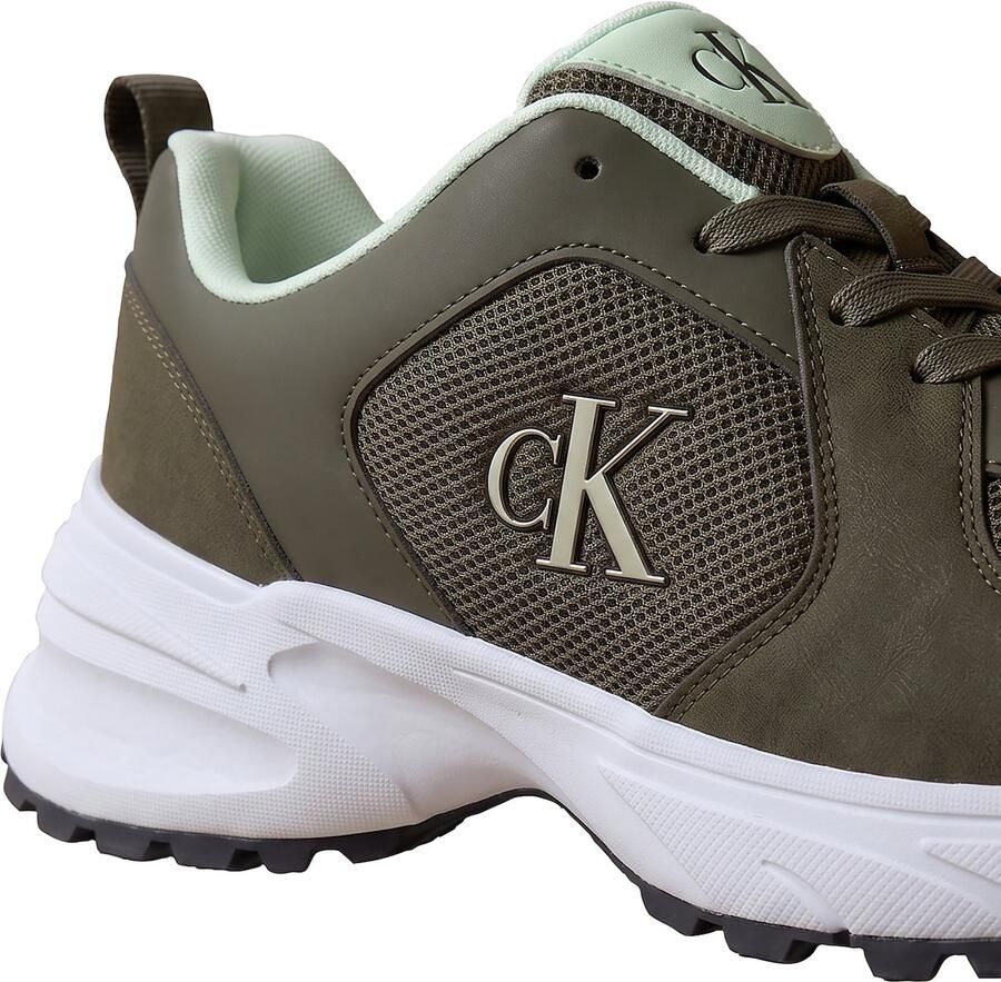 Calvin Klein Sneakers laag olijfgroen - Foto 2