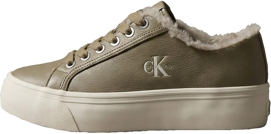 Calvin Klein Sneakers laag ombergrijs