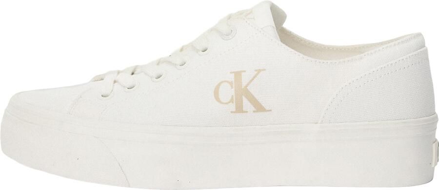 Calvin Klein Sneakers laag pasteelgeel - Foto 2
