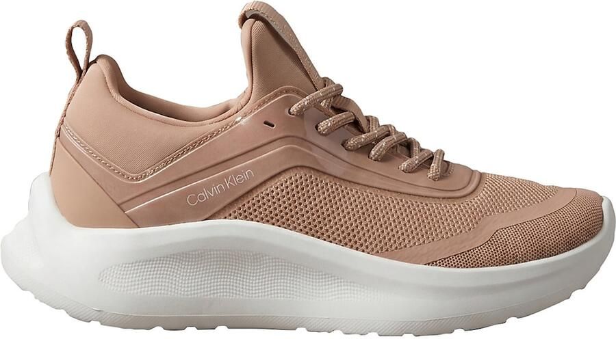 Calvin Klein Sneakers laag poederroze wit - Foto 6