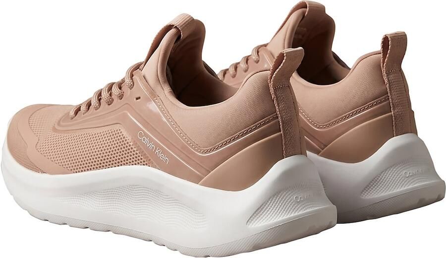 Calvin Klein Sneakers laag poederroze wit - Foto 5