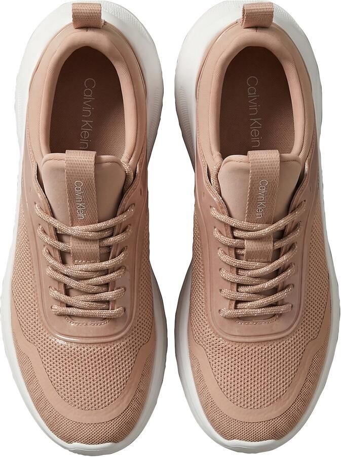Calvin Klein Sneakers laag poederroze wit - Foto 3