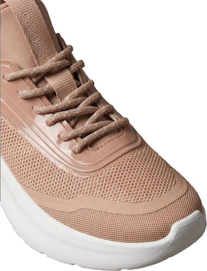 Calvin Klein Sneakers laag poederroze wit - Foto 2