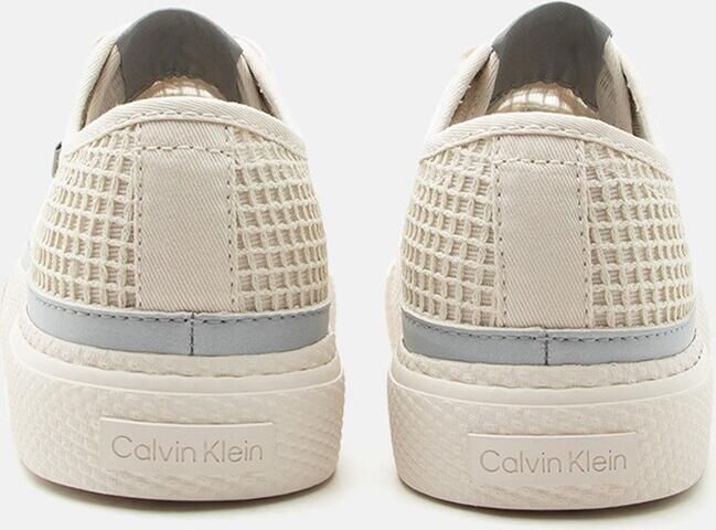 Calvin Klein Sneakers laag 'Raffia Vulcanised' lichtbeige - Foto 5