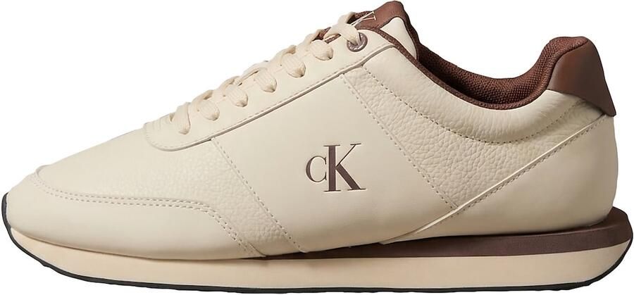 Calvin Klein Sneakers laag 'Retro' beige