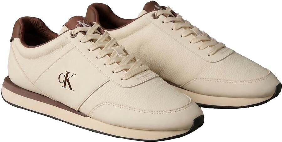 Calvin Klein Sneakers laag 'Retro' beige - Foto 4
