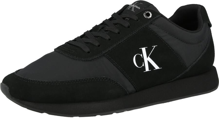 Calvin Klein Sneakers laag 'RETRO RUNNER BAND' zwart wit