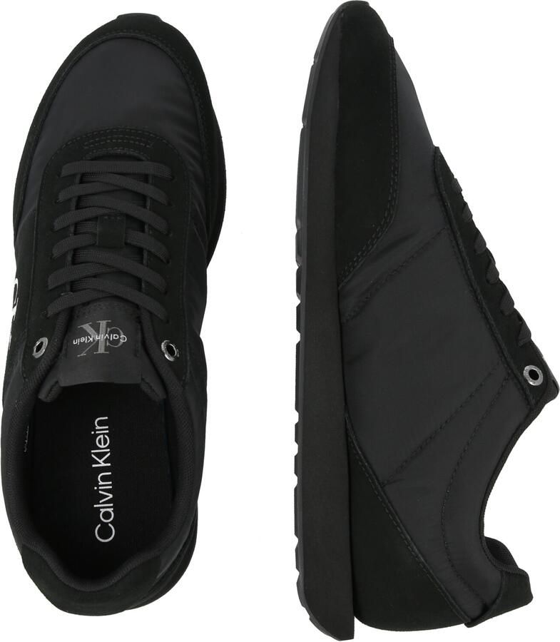 Calvin Klein Sneakers laag 'RETRO RUNNER BAND' zwart wit - Foto 2