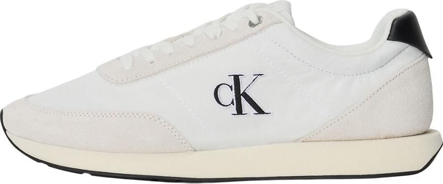 Calvin Klein Sneakers laag 'RETRO RUNNER ESS' beige zwart wit - Foto 3