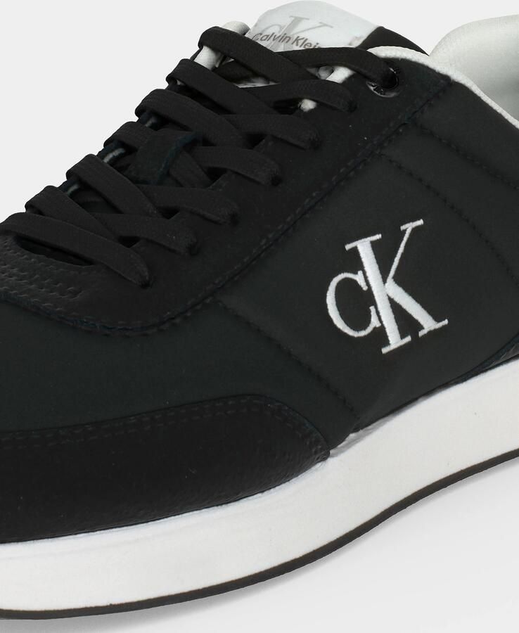Calvin Klein Sneakers laag 'RETRO RUNNER ESS' zwart wit - Foto 3