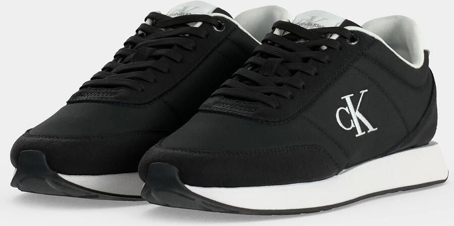Calvin Klein Sneakers laag 'RETRO RUNNER ESS' zwart wit - Foto 5