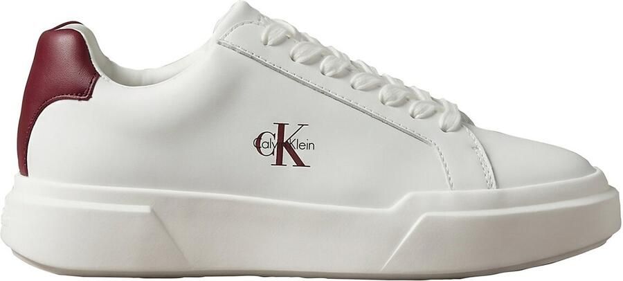 Calvin Klein Sneakers laag rood wit