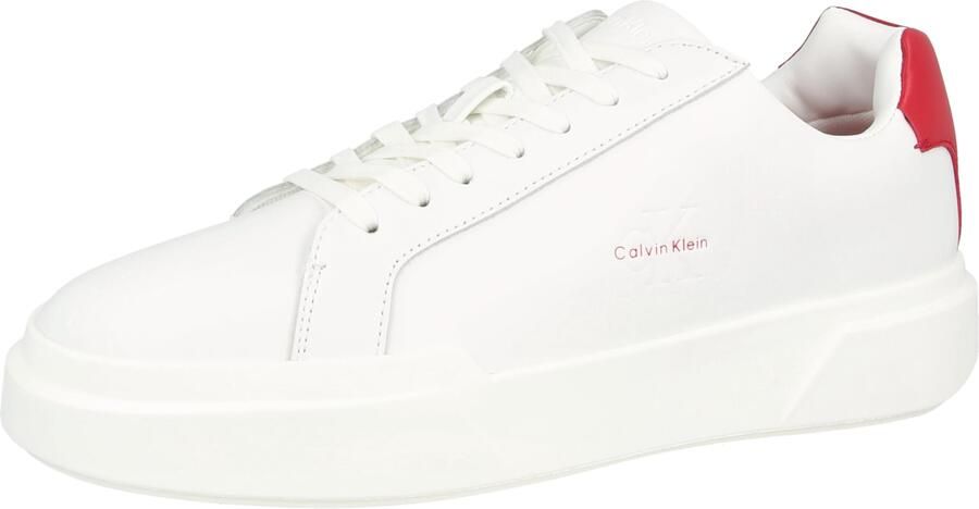 Calvin Klein Sneakers laag rood wit