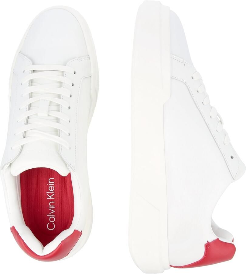 Calvin Klein Sneakers laag rood wit - Foto 2