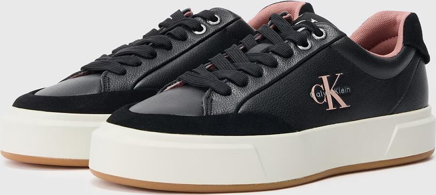 Calvin Klein Sneakers laag rosa zwart - Foto 4