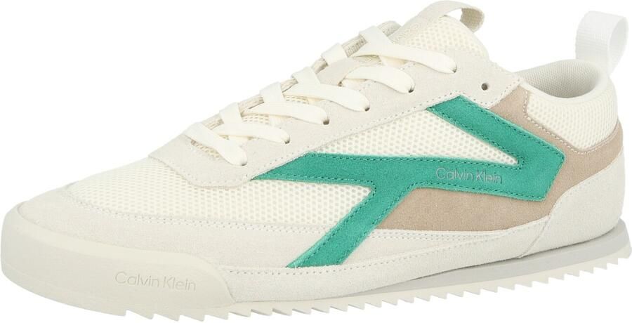 Calvin Klein Sneakers laag sand cognac grasgroen