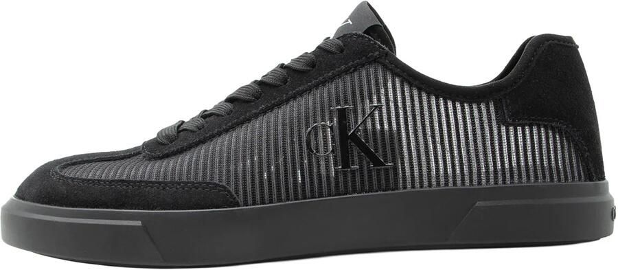 Calvin Klein Sneakers laag 'Stripe Cupsole' zwart wit