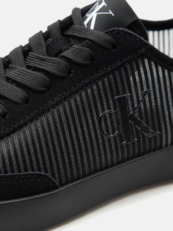 Calvin Klein Sneakers laag 'Stripe Cupsole' zwart wit - Foto 3