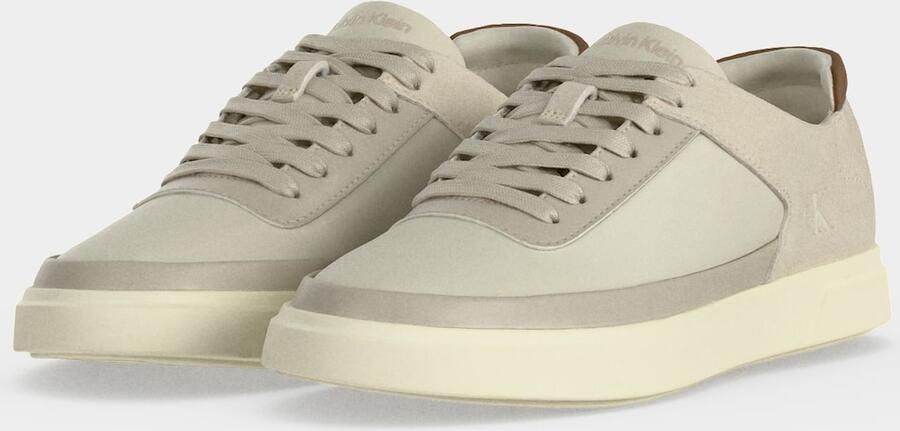 Calvin Klein Sneakers laag taupe - Foto 4