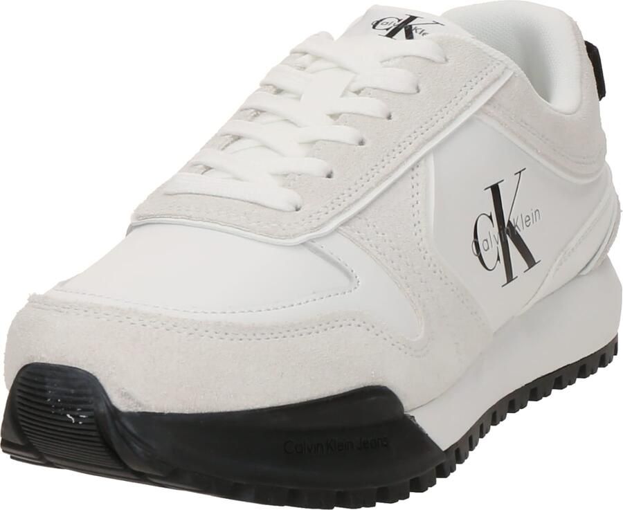 Calvin Klein Sneakers laag 'TOOTHY RUNNER' grijs zwart wit offwhite - Foto 2