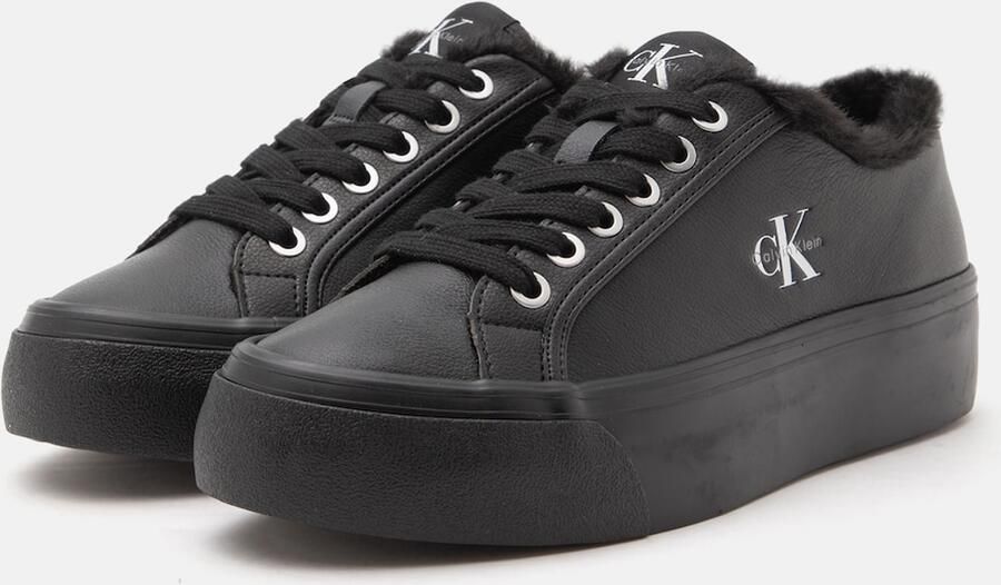 Calvin Klein Sneakers laag 'VULC FLATF' zwart wit - Foto 4