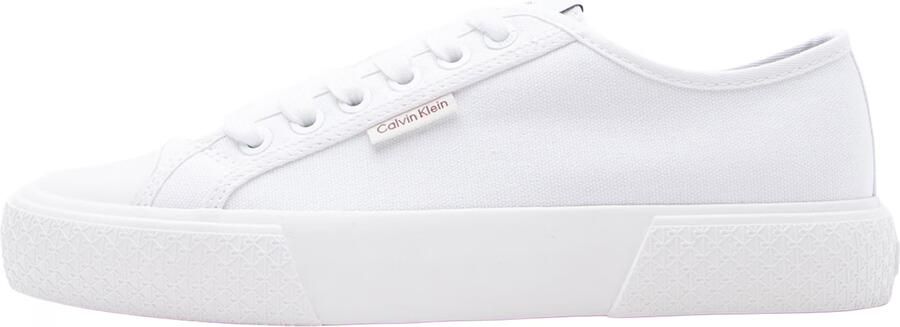 Calvin Klein Sneakers laag 'Vulcanised' wit