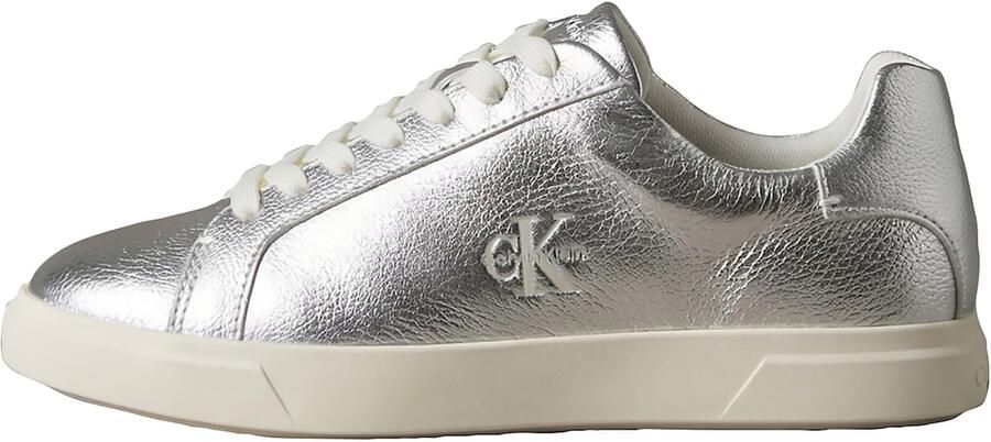 Calvin Klein Sneakers laag zilver