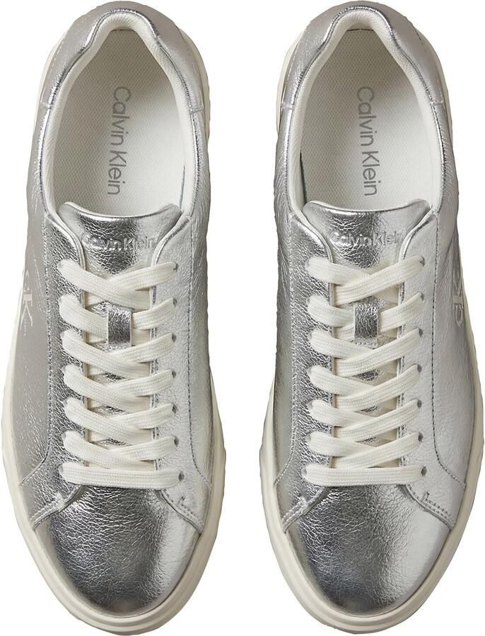 Calvin Klein Sneakers laag zilver - Foto 3
