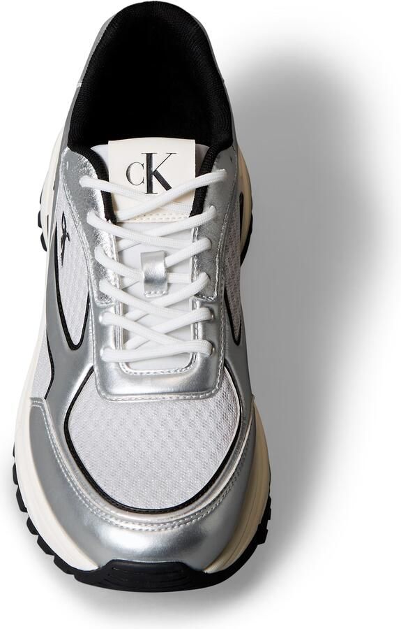 Calvin Klein Jeans Lage Sneakers HIKE RUNNER LACEUP MESH MIX MET - Foto 7