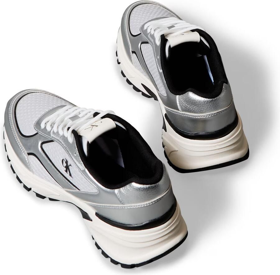 Calvin Klein Jeans Lage Sneakers HIKE RUNNER LACEUP MESH MIX MET - Foto 4